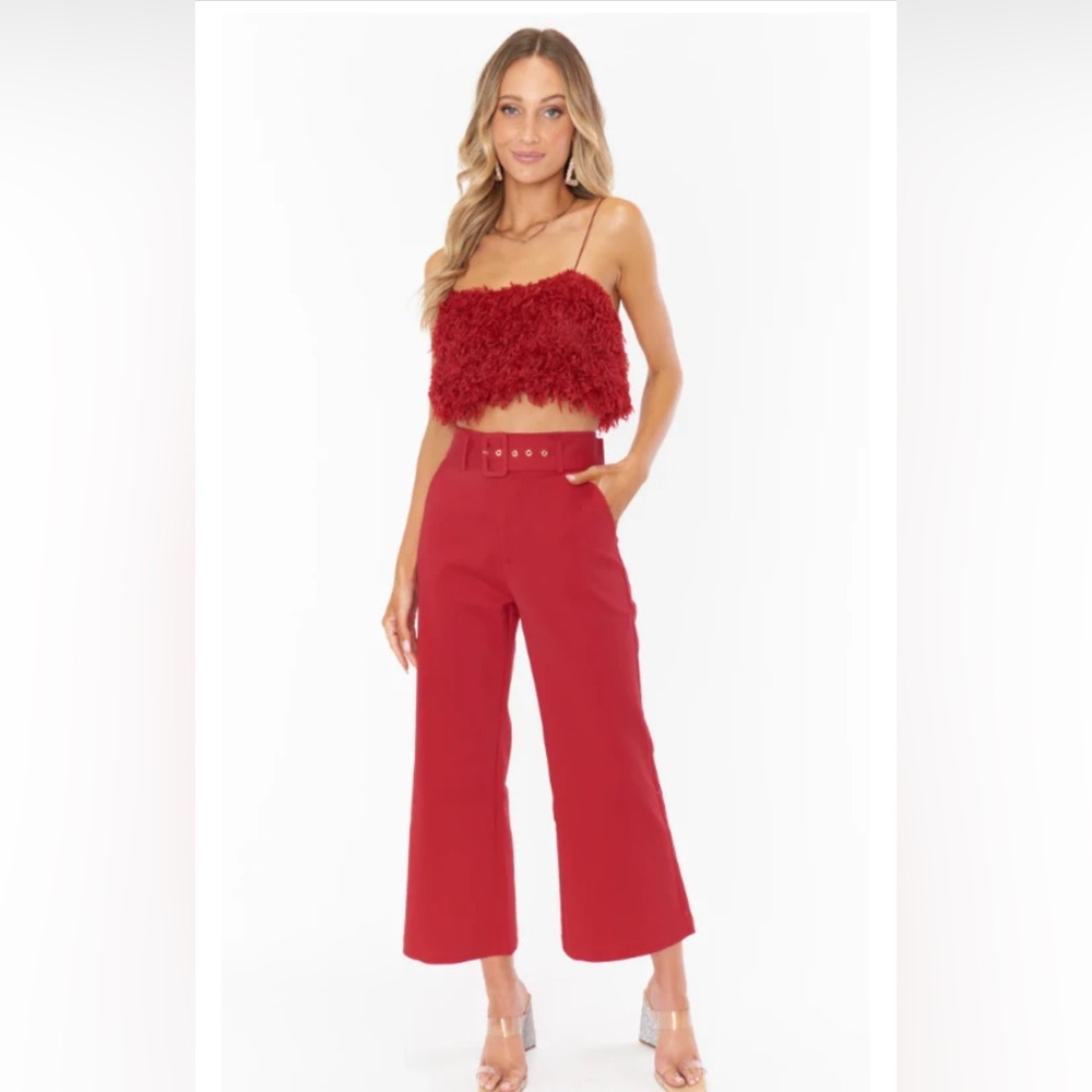 Show Me Your MUMU “DJ cropped pants” Size S NWT